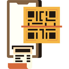 Barcode Payment Illustration