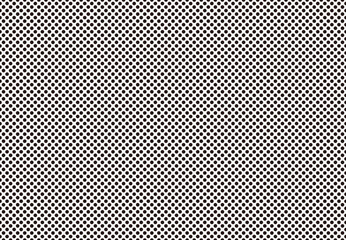 Seamless Monochrome Vector Screen Tones Isolated On A White Background. Horizontally And Vertically Repeatable.