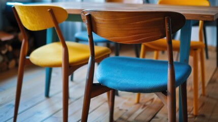 Dining Chairs: Designed to match the dining table, these chairs can be upholstered or made of wood or metal, with options for armrests and cushions to enhance comfort.
