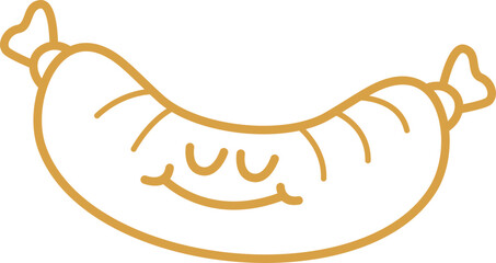 Outline Handdrawn Food