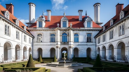 Obraz premium Baroque-styled castle