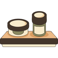  Cosmetic Shelf  Sticker