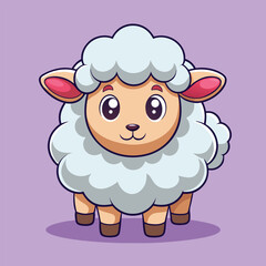 Cute Woolly Sheep Design