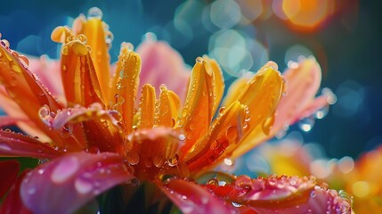 Fototapeta premium capturing the beauty of nature in colorful detail.