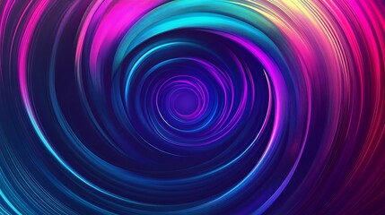 Fototapeta premium Abstract Swirling Pattern of Vibrant Colors
