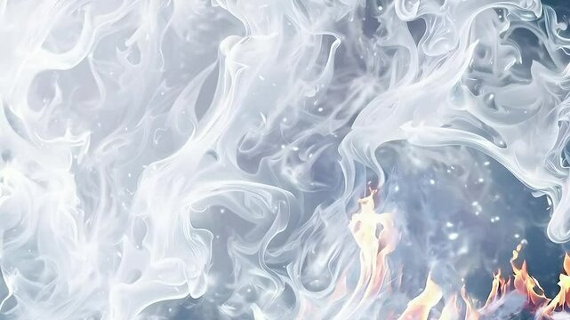 smoke  and  flames