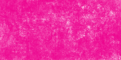 Abstract magenta painted rustic scratched grungy watercolor texture of a concrete wall with cracks and scratches, grunge paint pure magenta watercolor background on white abstract paper texture.