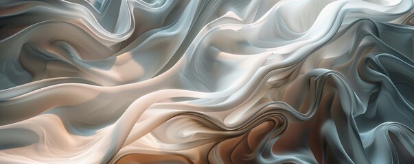 Obraz premium Elegant curves and organic elements, 4K hyperrealistic photo