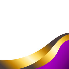 Modern Wavy Corner Decoration