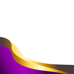 Modern Wavy Corner Decoration