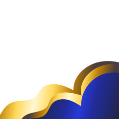 Modern Wavy Corner Decoration