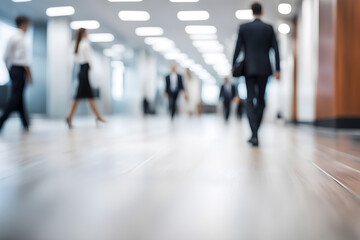 Fototapeta premium people walking in airport