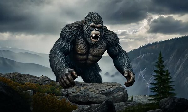 Big Foot on mountain