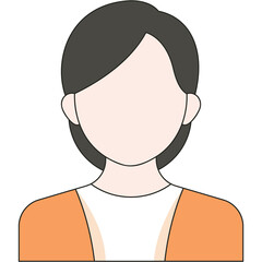 Female Teacher Sticker