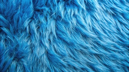 Obraz premium A soft, fluffy blue fabric with a cozy texture.