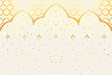 Islamic Muslim Arabian mosque style pattern background
