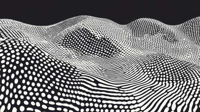 Create striking visuals with a modern halftone pattern perfect for your business designs and contemporary illustrations.