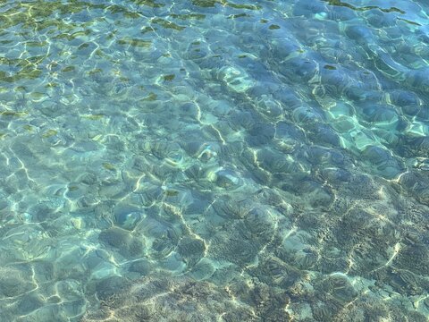 Sea beautiful water blue turquoise seascape