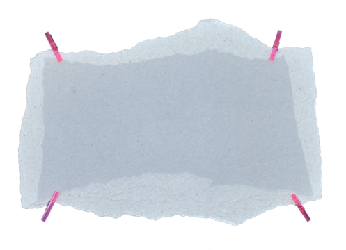 torn paper on transparent background png file - Powered by Adobe