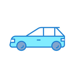 Fototapeta premium Hatchback for Transportation Icon