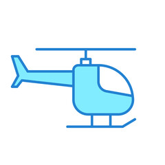 Helicopter  for Transportation Icon