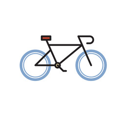 Fototapeta premium Bicycle for Transportation Icon