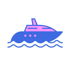 Yacht for Transportation Icon