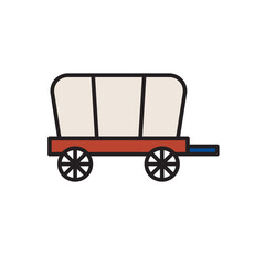 Wagon for Transportation Icon