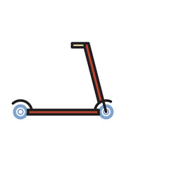Scooter for Transportation Icon