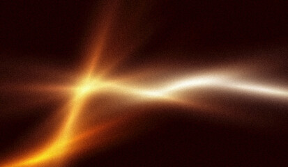 Abstract dark orange gold blue red grainy neon glowing gradient texture web banner poster. Glowing dark grainy gradient template, empty space. Nosie texture effect.