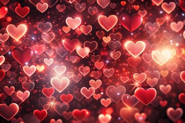 hearts background