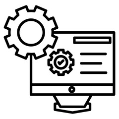 System Icon Element For Design