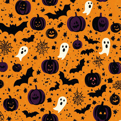 Halloween Patterns for Wallpapers