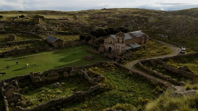 MACHUPUENTE(APACHACO) DISTRICT - ESPINAR PROVINCE - CUSCO DEPARTMENT - COUNTRY PERU