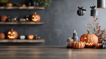 Halloween marketing ideas flyer showcasing various themed decor and promotional strategies