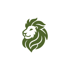 Leaf lion logo
