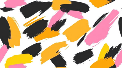 A stunning backdrop of bald abstract brush strokes in varied sizes, perfect for adding a modern touch to any space.