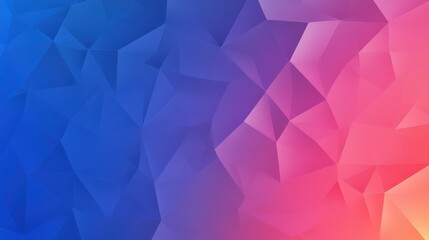 Fototapeta premium Discover a vibrant abstract polygon background with colorful triangles, perfect for a modern, artistic touch to your projects.