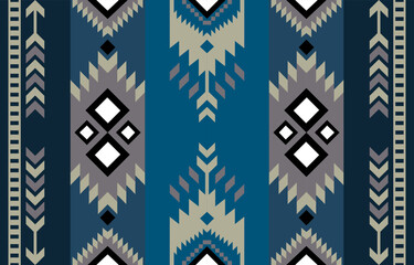 Fabric Pattern Ethnic Oriental Traditional Design Textile Fabric Pattern African Indonesian Indian Seamless Aztec Style Abstract Vector Illustration For Print Clothing Texture Fabric Wallpaper
