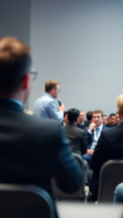 Obraz premium Blurred Business Meeting
