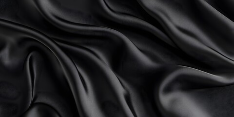 Obraz premium black silk background