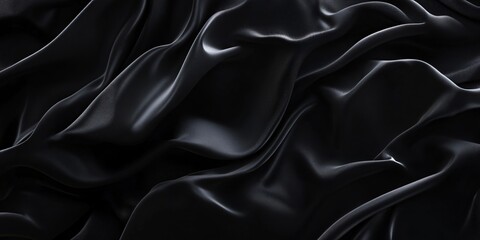 Fototapeta premium black satin background