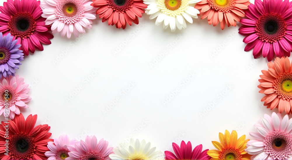 Canvas Prints frame of flowers