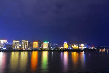 Fototapeta premium Songhua River Night View