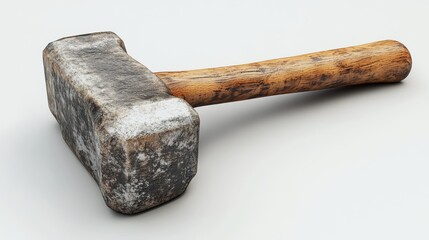3D illustration of a hammer set tool