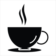 coffe mug vector icon line template