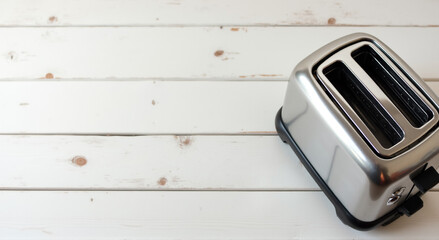 close up of a toaster