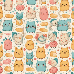 Cute fabric pattern