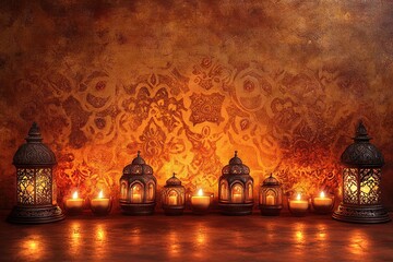 diya lamps in deepavali festival