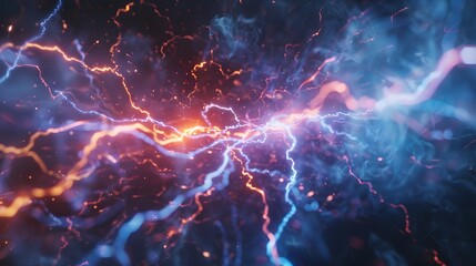 electric lighting, abstract electrical background